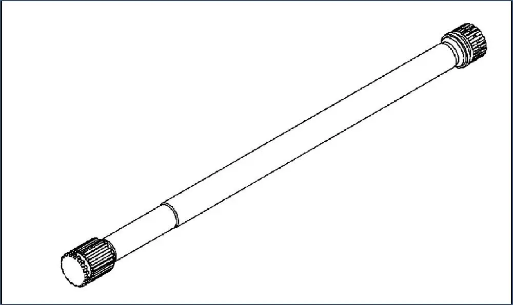 ARBRE DE TRANSMISSION PONT AV 4RM