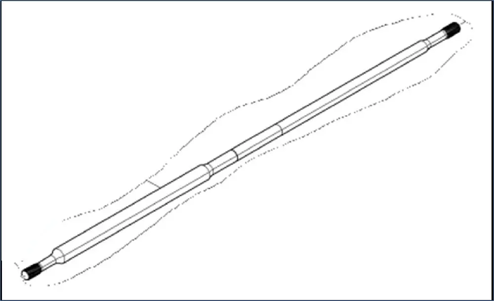 ARBRE DE TRANSMISSION PONT AV 4RM