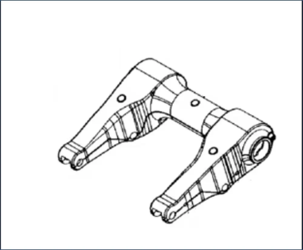 BRAS SUPERIEUR DE RELEVAGE MONOBLOC