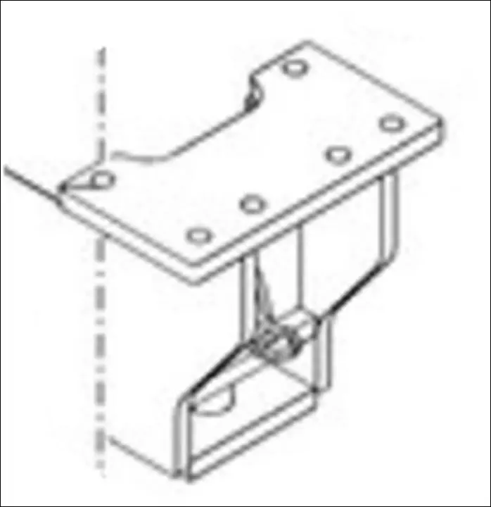 SUPPORT DE BARRE OSCILLANTE