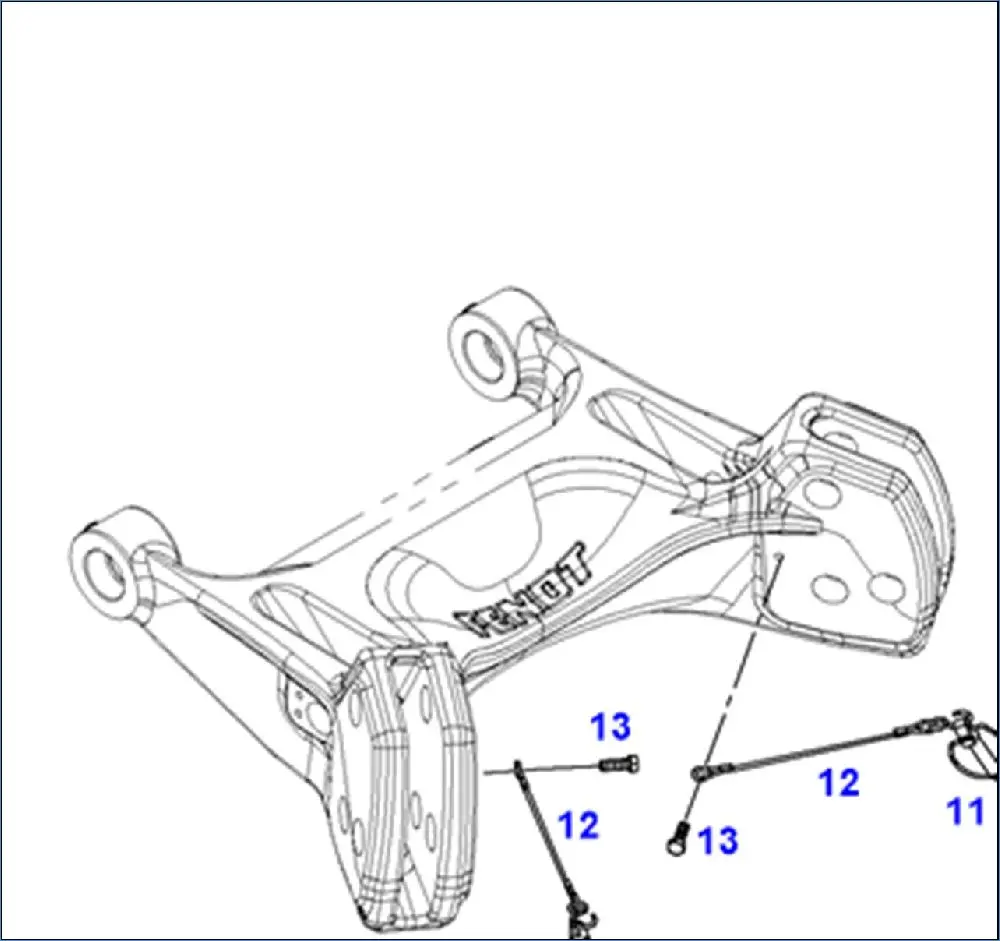 CHASSIS RELEVAGE AVANT