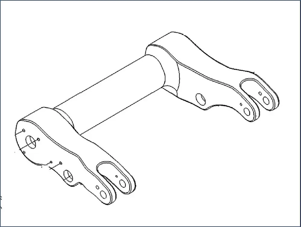 BRAS SUPERIEUR DE RELEVAGE MONOBLOC