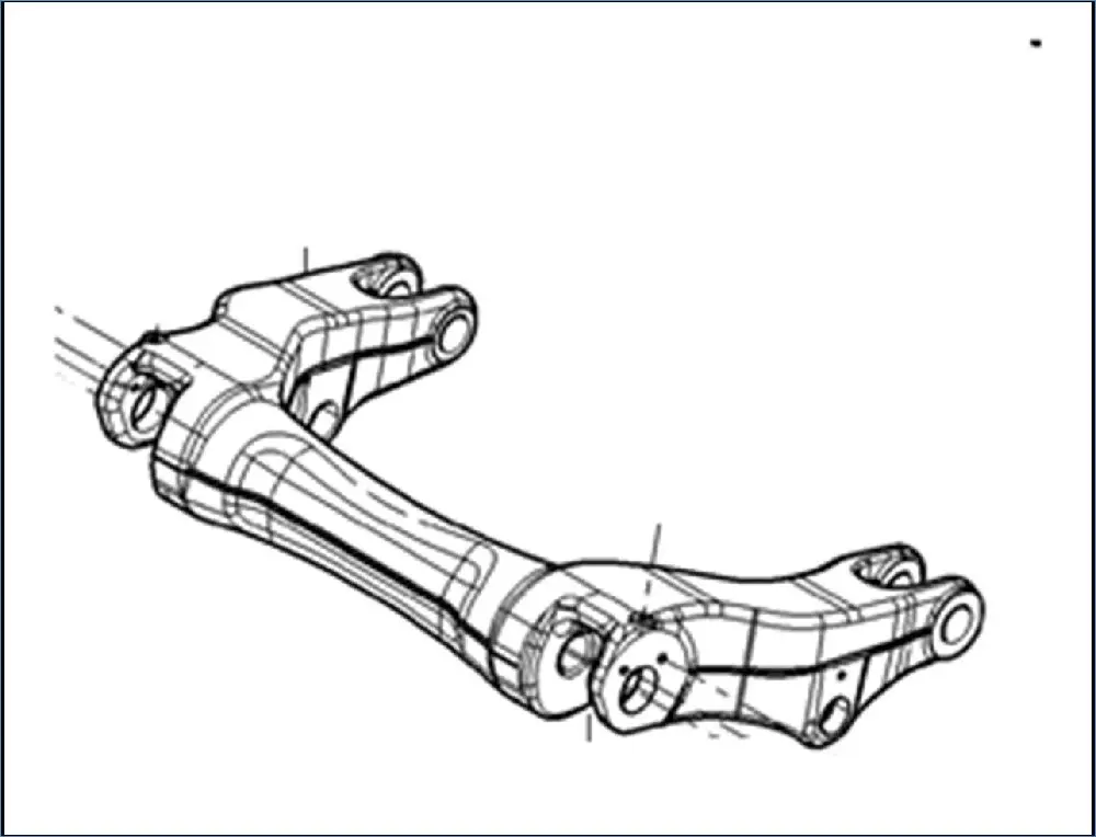 BRAS SUPERIEUR DE RELEVAGE MONOBLOC