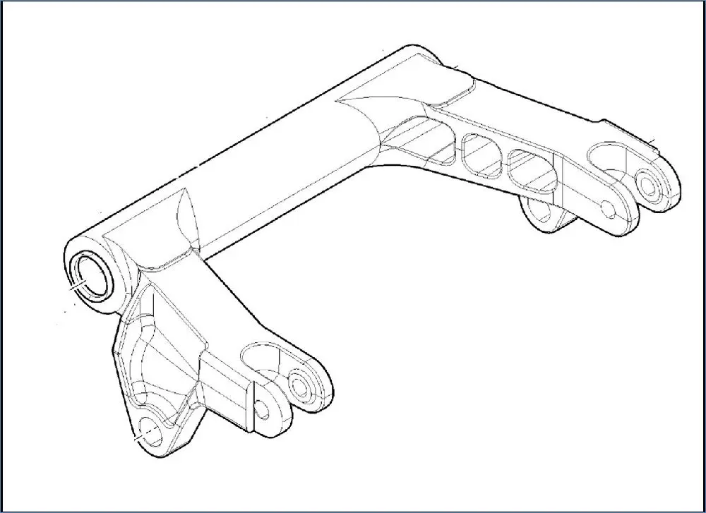 BRAS SUPERIEUR DE RELEVAGE MONOBLOC
