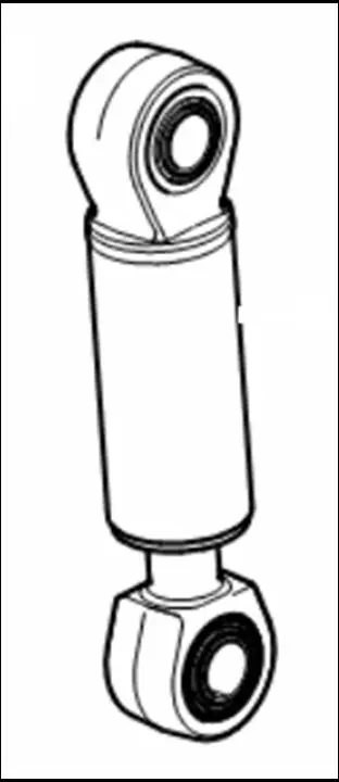 VERIN DE SUSPENSION DROIT