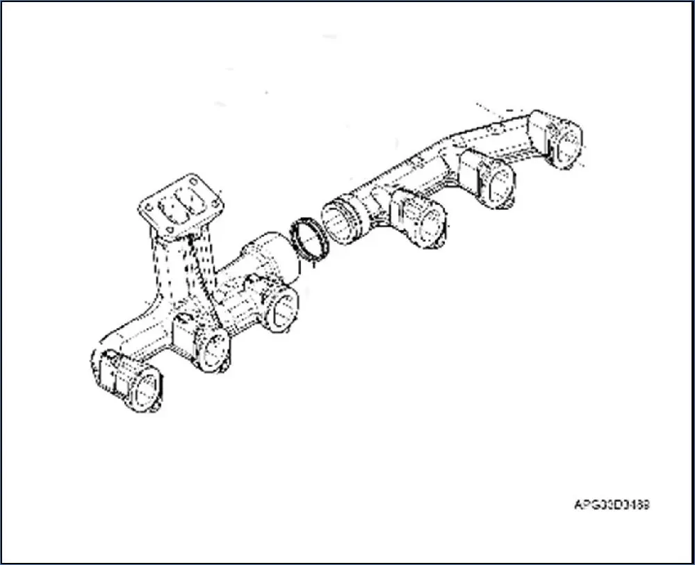 COLLECTEUR ECHAPPEMENT