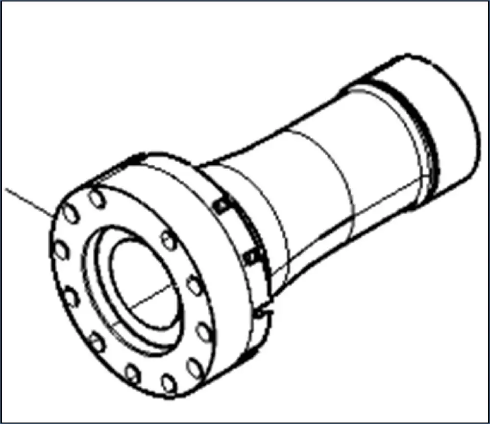 SUPPORT DE PONT AVANT