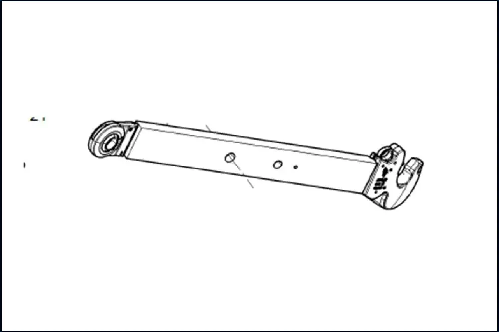 BRAS INFERIEUR DE RELEVAGE DROIT