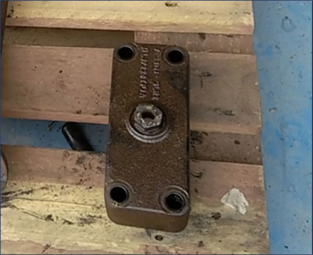 SUPPORT DE BARRE OSCILLANTE