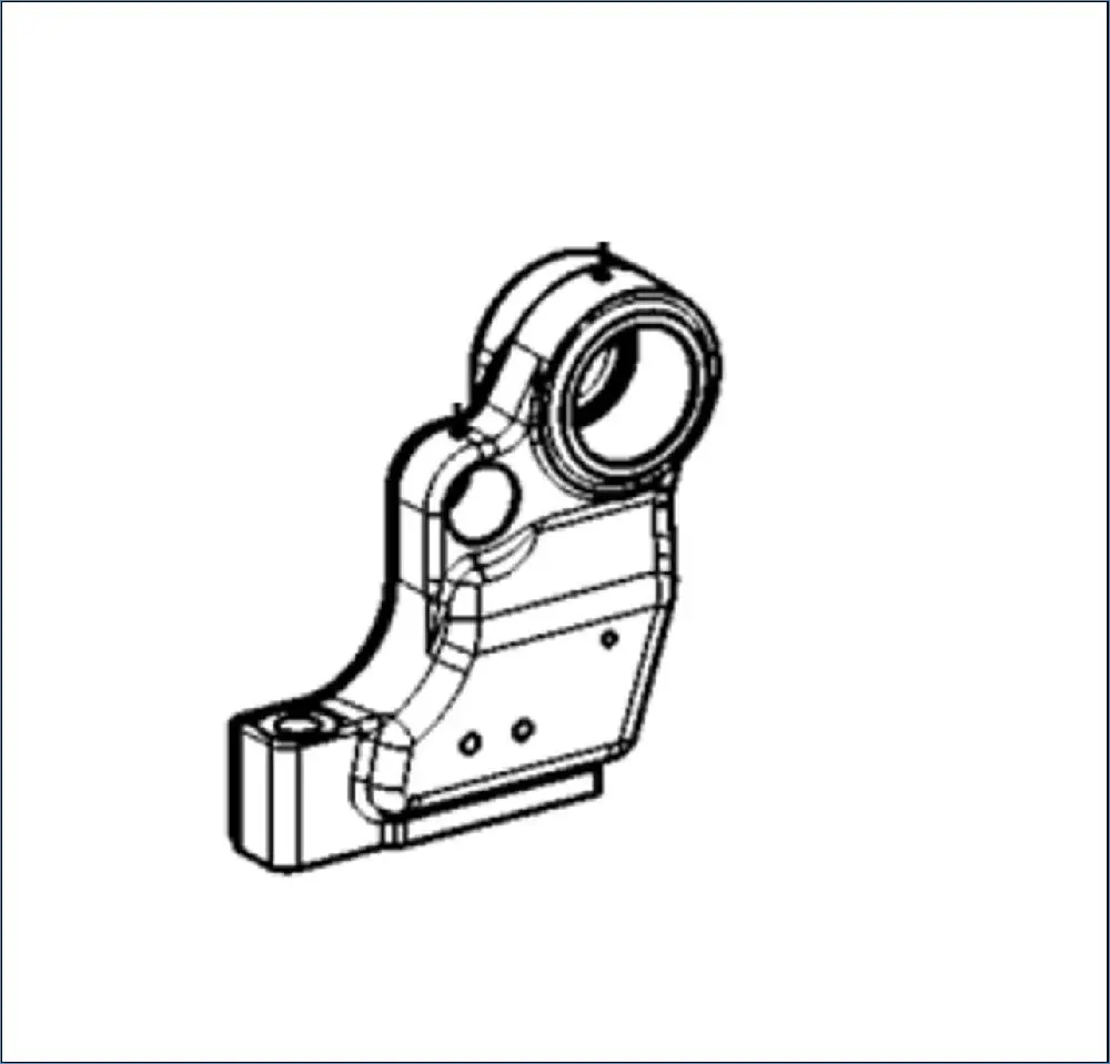 BRAS SUPERIEUR DE RELEVAGE DROIT