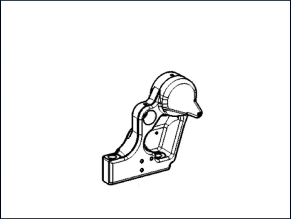 BRAS SUPERIEUR DE RELEVAGE GAUCHE