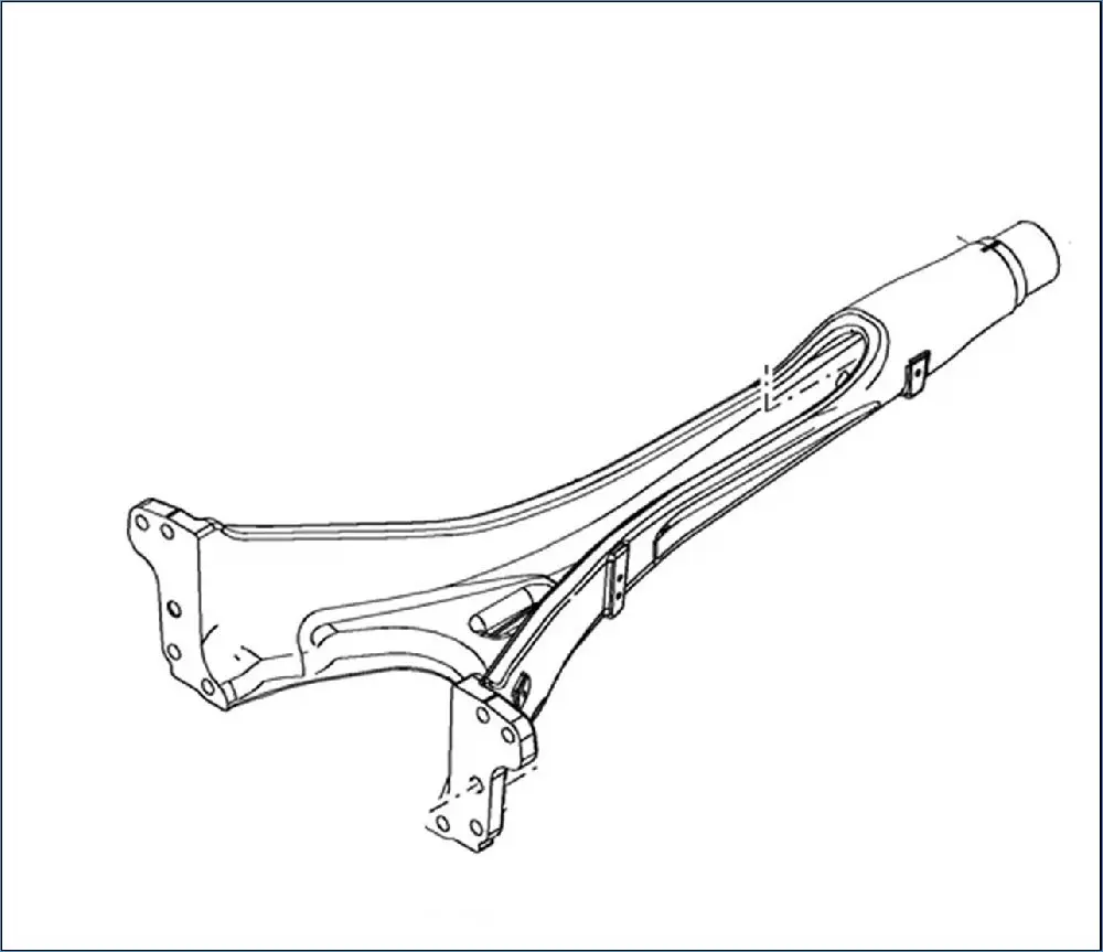 BRAS DE PONT SUSPENDU