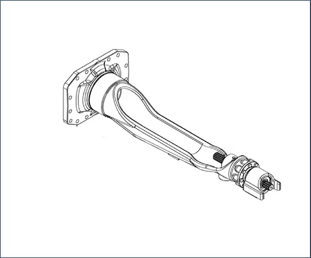 Pièce BRAS DE PONT SUSPENDU pour NEW HOLLAND T7.270