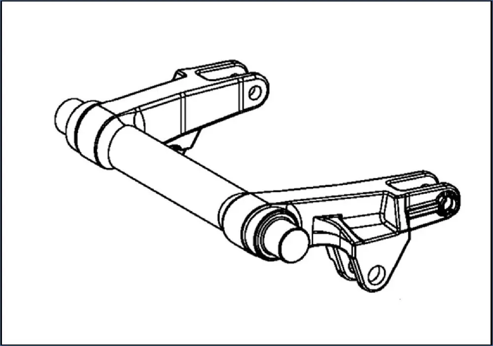 BRAS SUPERIEUR DE RELEVAGE MONOBLOC