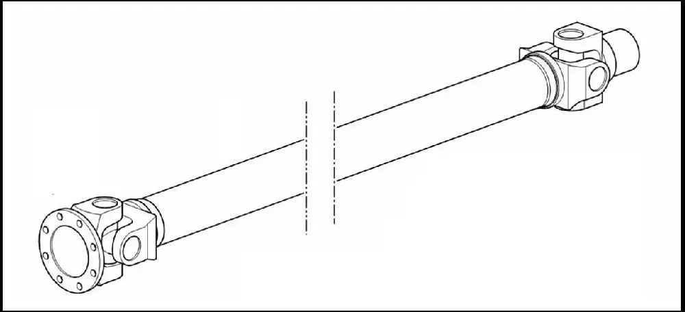 Pièce ARBRE DE TRANSMISSION pour SAME IRON 110