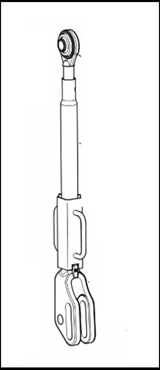 CHANDELLE(TIRANT)DE RELEVAGE DROITE