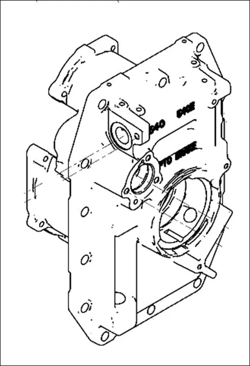 Pièce CARTER DE PDF pour VALTRA A114BS2H-4