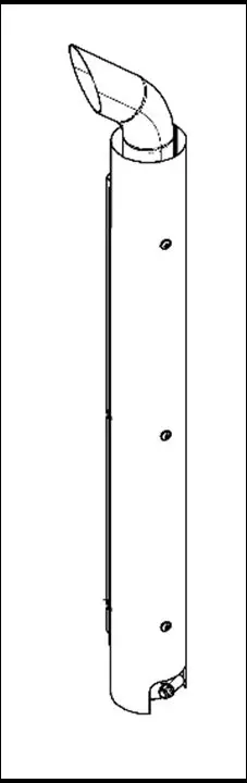 Pièce SILENCIEUX ECHAPPEMENT pour VALTRA A114BS2H-4