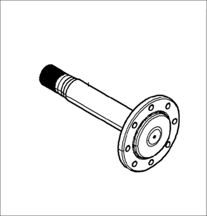 Pièce ARBRE DE ROUE PONT AR DROIT pour VALTRA A114BS2H-4
