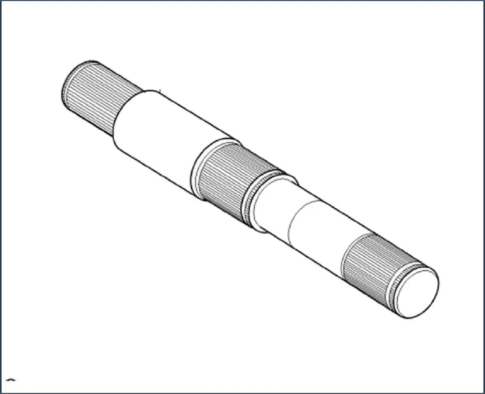 Pièce ARBRE SUPERIEUR DE RELEVAGE pour CLAAS AXOS 340