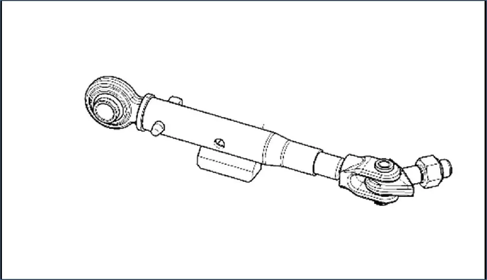 Pièce STABILISATEUR DE RELEVAGE DROIT pour MASSEY FERGUSON 5S.135