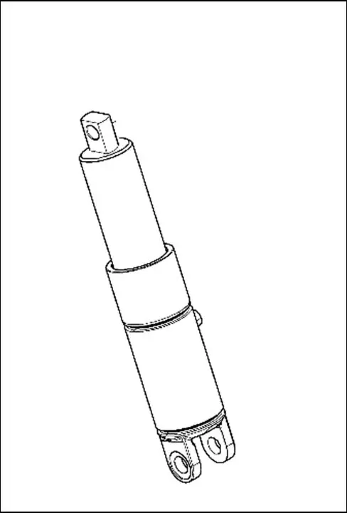 Pièce VERIN DE RELEVAGE AV DT pour MASSEY FERGUSON 5S.135