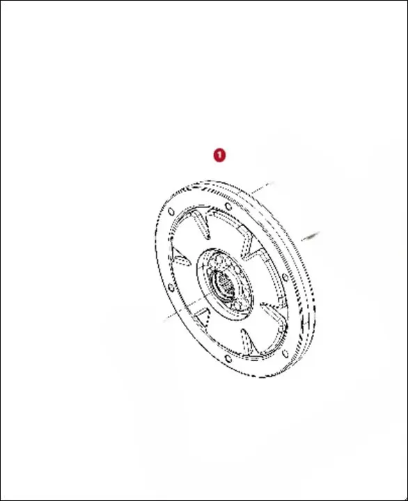 Pièce AMORTISSEUR DE TORSION D EMBRAYAGE pour FENDT 312
