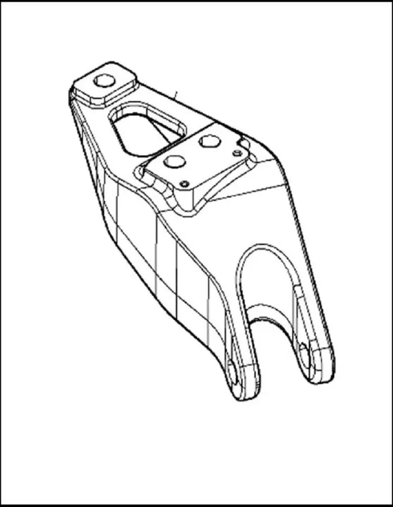 Pièce SUPPORT DE STABILISATEUR DROIT pour MASSEY FERGUSON 5S.135