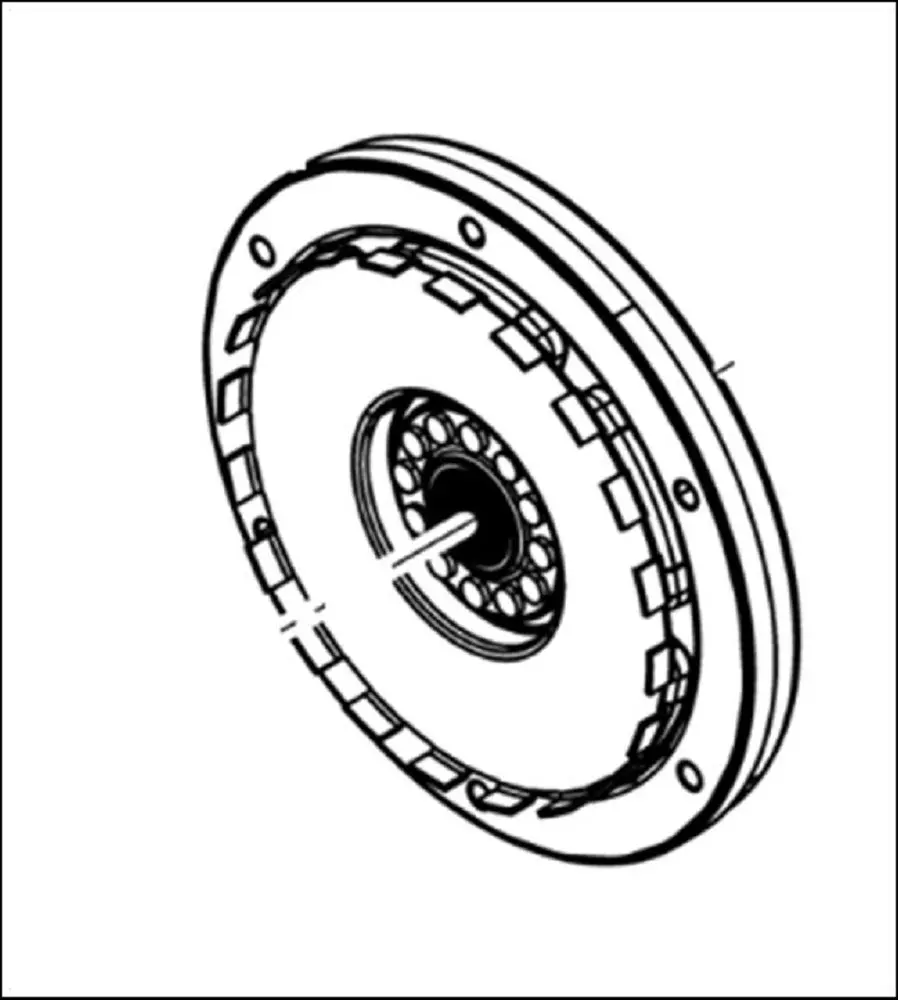 Pièce AMORTISSEUR DE TORSION D EMBRAYAGE pour MASSEY FERGUSON 5S.135