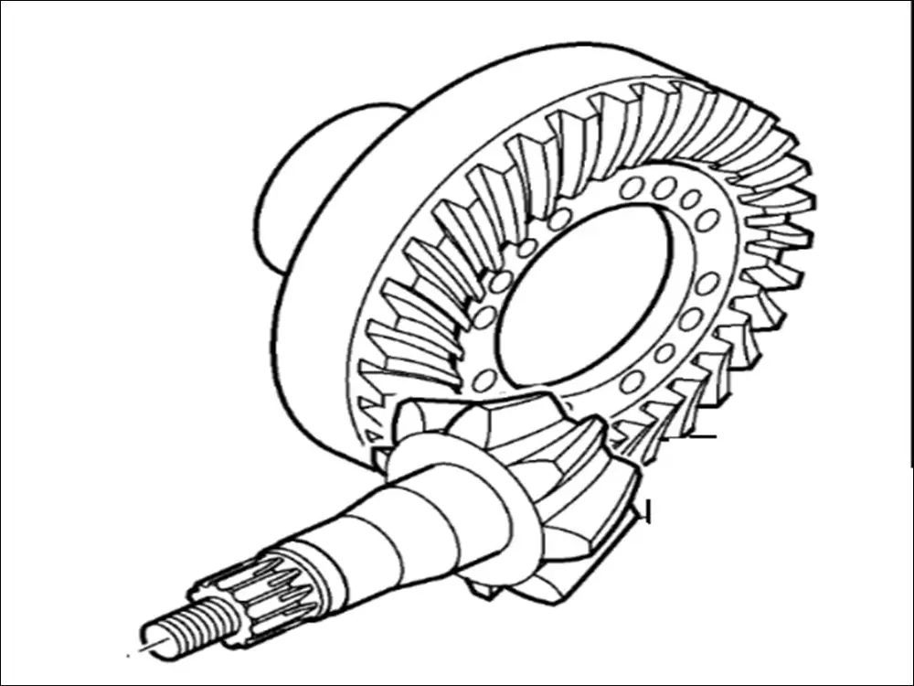 Pièce NEZ DE PONT DIFFERENTIEL pour JOHN DEERE 6115R