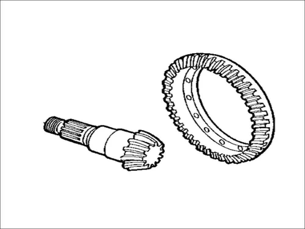 Pièce NEZ DE PONT DIFFERENTIEL pour JOHN DEERE 3650