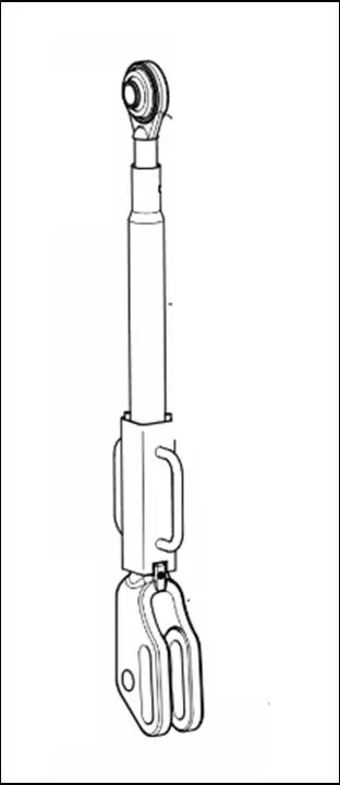 CHANDELLE(TIRANT)DE RELEVAGE GAUCHE